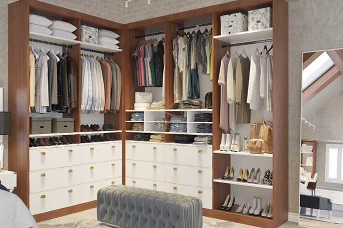 Bespoke Fitted Walk- in Wardrobes - Brisbane Collection