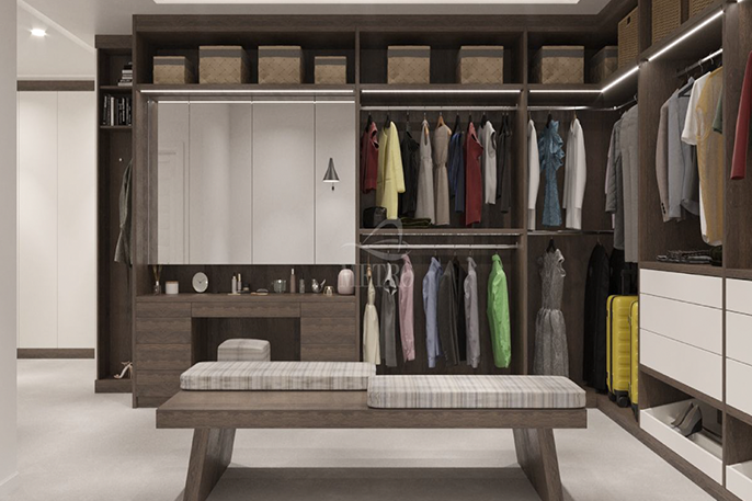 Bespoke Fitted Walk - in Wardrobes - Calgary Collection