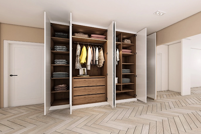 How to design a custom fitted wardrobe