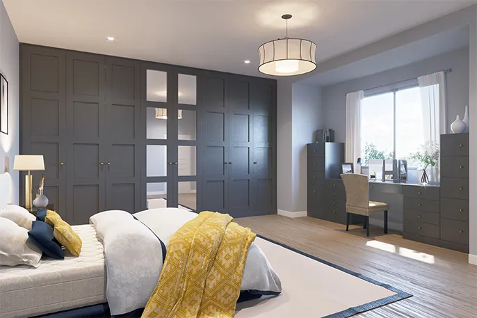 Master bedroom sales fitted wardrobes