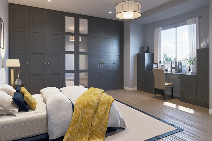 Bedroom Fitted Furniture in London - Georgia Collection