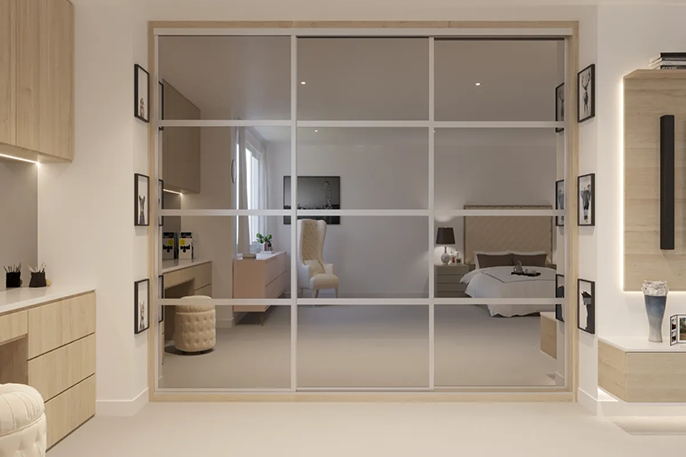Bespoke Sliding Wardrobes in London - Glasgow Collection