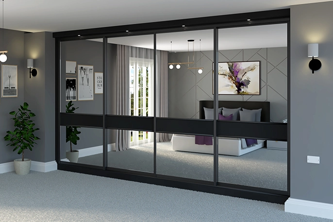 The pros and cons of mirrored fitted wardrobes