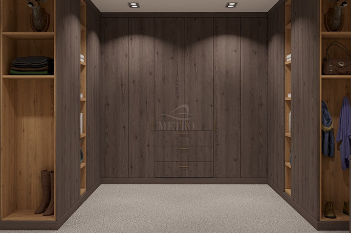Bespoke Fitted Walk-in Wardrobes - Mombasa Collection