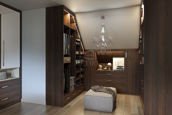 Bespoke Fitted Walk-in Wardrobes in London - Tirana Collection