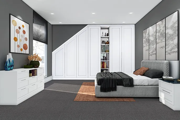 Maximising Your Living Space: Bespoke Loft Fitted Wardrobes for Stylish Storage Solutions