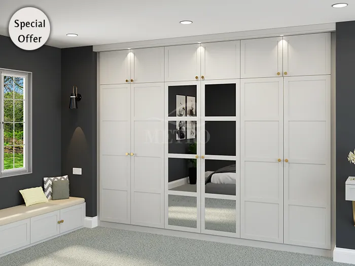 Shaker style fitted wardrobes sales